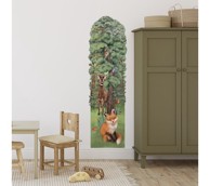 PASTELOWE Naljepnica za mjerenje visine djece, šuma