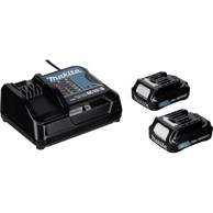 MAKITA AKU Set baterija + punjač - 2x BL1021B + DC10SB 12V Li-Ion 2Ah