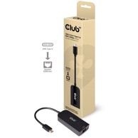 CLUB3D Adapter USB 3.2 Gen1 Type-C na RJ45, 2.5 Gbps