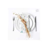 LINEN TALES Laneni ubrusi u setu 2 kom Watercolour