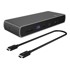 ICYBOX Docking stanica IB-DK8801-TB4, Thunderbolt 4, 2x Thunderbolt 4, 4x USB-A, 1x SD, sivi