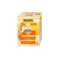 MULTIFIT Cat Adult piletina mix u umaku 12x100 g