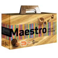 CHROMOS SVJETLOST Lak za parket Maestro 2K PU mat s impregancijom 15M2 4,35L
