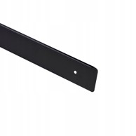 AKS Desna bočna završna letvica za radne ploče 38 mm, 60 cm, crna mat