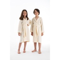 FOUTASTIC Krem dječji ogrtač od muslina veličina za, 7-8 godina Muslin