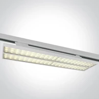 Reflektor za šinu, DM65168T/W/W, LED, 50W, 3000K, 6250 lm, 230V, bijela