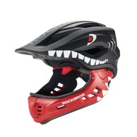 ROCKBROS Dječja biciklistička kaciga s odvojivom bradom S 48-52 cm, crno