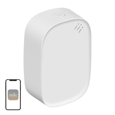 MOES ZigBee senzor temperature i vlage ZSS-S01-TH-C, bijela