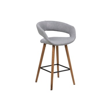 ACTONA Sive barske stolice u setu 2 kom 88,5 cm Gill 