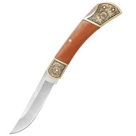 Vanjski sklopivi nož, 19/9,7 cm, smeđi