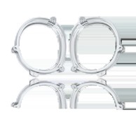 Magnetski okvir s lećama za zaštitu od plavog svjetla, kompatibilan s Quest 3, prozirni