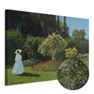 Slika Claude Monet – Woman in the Garden, 60x40 cm, Premium Print