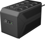 C-LION UPS P-Box 650, 650VA/360W, 8xSchuko, offline