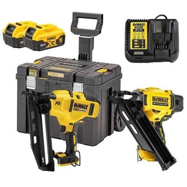 DEWALT Combo set 18V DCK246P2 (DCN930 + DCN660), 2x5.0Ah, TSTAK