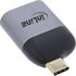 INLINE USB grafički adapter 8K Ultra HD, sivi