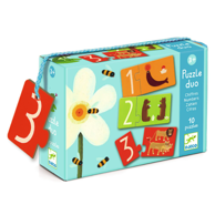 DJECO Puzzle Duo Brojevi, 3+