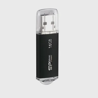 SILICON POWER USB stick Ultima U02 16GB USB 2.0 crna