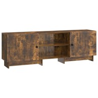 TV ormar, 150x31x50 cm, konstruirano drvo, dimljeni hrast