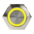 DIMASTECH Gumb za napajanje Silverline PD066, žuti