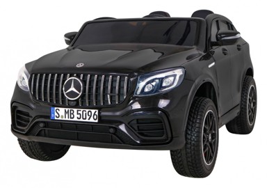 Auto na akumulator Mercedes GLC 63S, crni, dvosjed