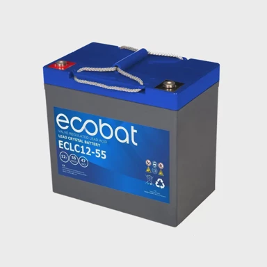 ECOBAT Baterija Lead Crystal 12V, 55Ah, VRLA, bez održavanja