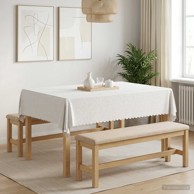 Tkanina za stol 5 kom pravokutna 140 x 160 cm, bijela