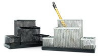 Stolni organizator metalni, crna