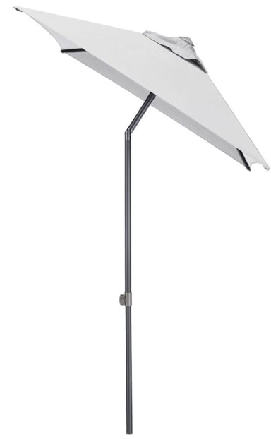 KETTLER Suncobran Easy Push, vodootporni, 150x210 cm, antracit-svijetlosivi