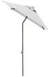 KETTLER Suncobran Easy Push, vodootporni, 150x210 cm, antracit-svijetlosivi