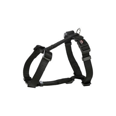 TRIXIE Oprsnica za pse H Premium M-L 52-75 cm/20 mm crna
