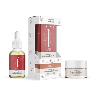 NAÏF Set za mame, ulje 90 ml i maslac 100 ml