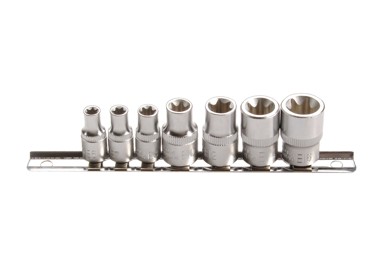 SW-STAHL Set ključeva nasadnih 1/4″, E6,7,8 i 3/8″, E10,12,14,16 torx ženski, 7 dijelni 04430L