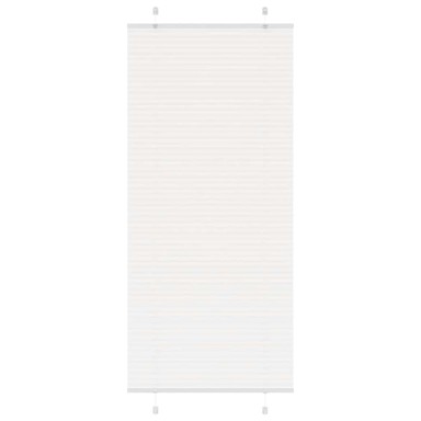 Plisirana roleta bijela 85x200 cm širina tkanine 84,4 cm