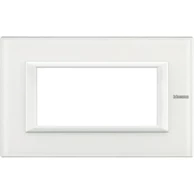 LEGRAND Axolute pokrovni okvir 4m bijelo staklo ha4804vbb