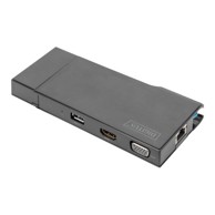DIGITUS Docking stanica za prijenosno računalo DA-70894. USB 3.0