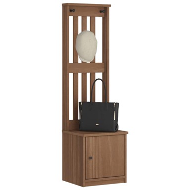 Set namještaja za hodnik SANDENS 45x40x159,5 cm puno drvo bor