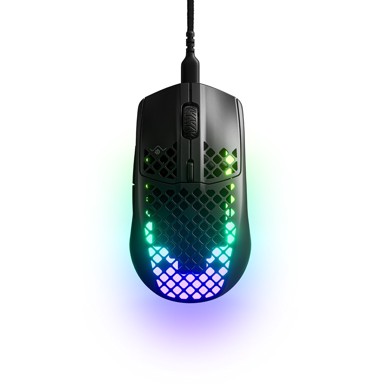 STEELSERIES Gaming miš Aerox 3, USB-C, optički, 8500 CPI, Onyx, refurbished