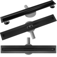 REA Linearni odvod Neox Slim Pro, 70 cm, crni