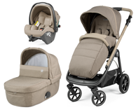 PEG PEREGO Dječja kolica 3u1 Veloce SLK, bež