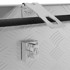 MSW aluminijska transportna kutija za alat s mogućnošću zaključavanja, 48 l, 76x35x25,5 cm