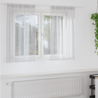 Zavjese za zamračivanje 140x140 cm 2kom, sive