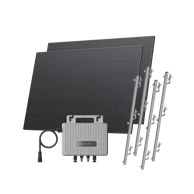 ECOFLOW Krovna solarna elektrana Stream, kosi krov, mikroinverter + 2×400W solarni paneli