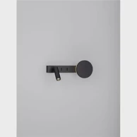 Zidna lampa Noima, LED, 9 W, 3000 K, 543 lm, crna