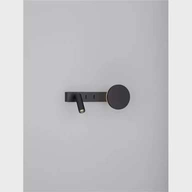 Zidna lampa Noima, LED, 9 W, 3000 K, 543 lm, crna