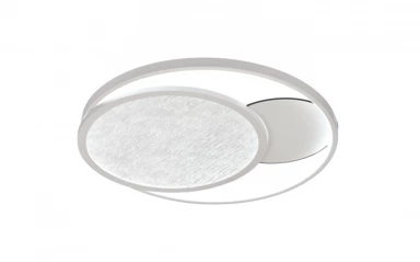 LED Stropna svjetiljka 64 W, bijelo/siva, CCT, daljinski