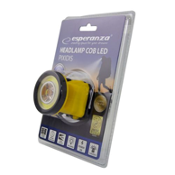 ESPERANZA Naglavna LED svjetiljka PIXIDIS, COB 3 W, 120 lm, domet 80 m