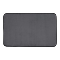CATHERINE LANSFIELD Tamno siva kupaonska prostirka od memorijske pjene 50x80 cm