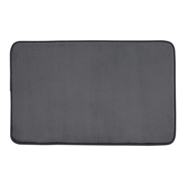CATHERINE LANSFIELD Tamno siva kupaonska prostirka od memorijske pjene 50x80 cm
