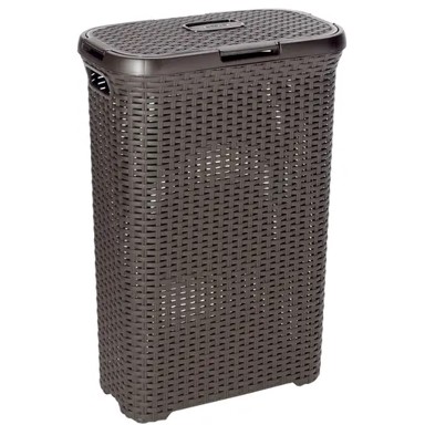 CURVER Koš za rublje ratan smeđa