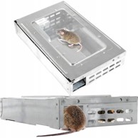 DEXXER Metalna mišolovka za skladištenje, zamka za životinje 26 cm